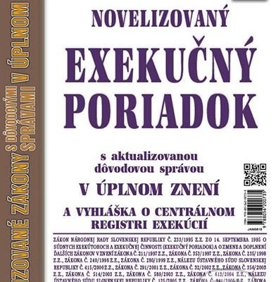 Zákon ktorým sa mení a dopĺňa exekučný poriadok slov lex